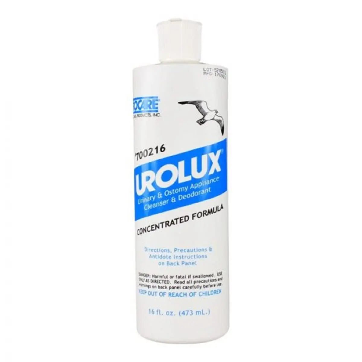 Urocare Urolux Urinary & Ostomy Appliance Cleanser - 16 Ounce Bottle 700216 - Qty 1 - URO70021612_EA by Urocare - dailyvitalstore