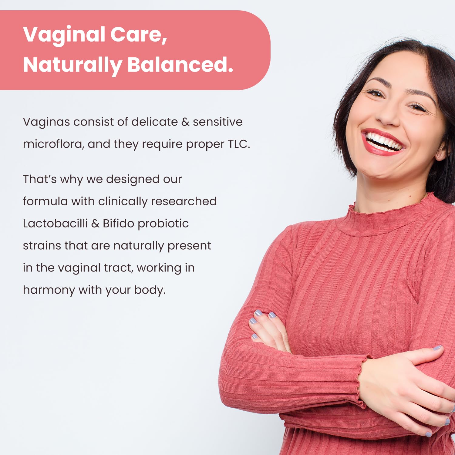 Vaginal Probiotics for Women pH Balance | 50 Billion CFU Womens Probiotic + Cranberry Pills for Vaginal Health, Healthy Odor, Yeast, Urinary Tract | Vegan Women's Probiotics and Prebiotics Supplement - dailyvitalstore