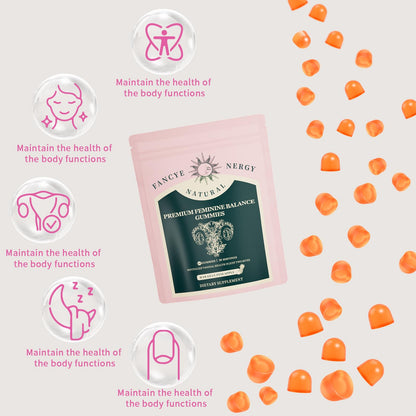 Vaginal Probiotics for Women – Premium Feminine Balance Gummies for Women, Hawaiian Pineapple Flavor, Support Healthy Odor and Vaginal Flora, pH Balance - dailyvitalstore