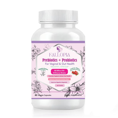 Vaginal Probiotics for Women with Prebiotics Cranberry D Mannose Digestive Enzymes & Hibiscus 34 Strains 100 Billion CFU Feminine Care Supplement for Gut Urinary Health and pH Balance Support - dailyvitalstore