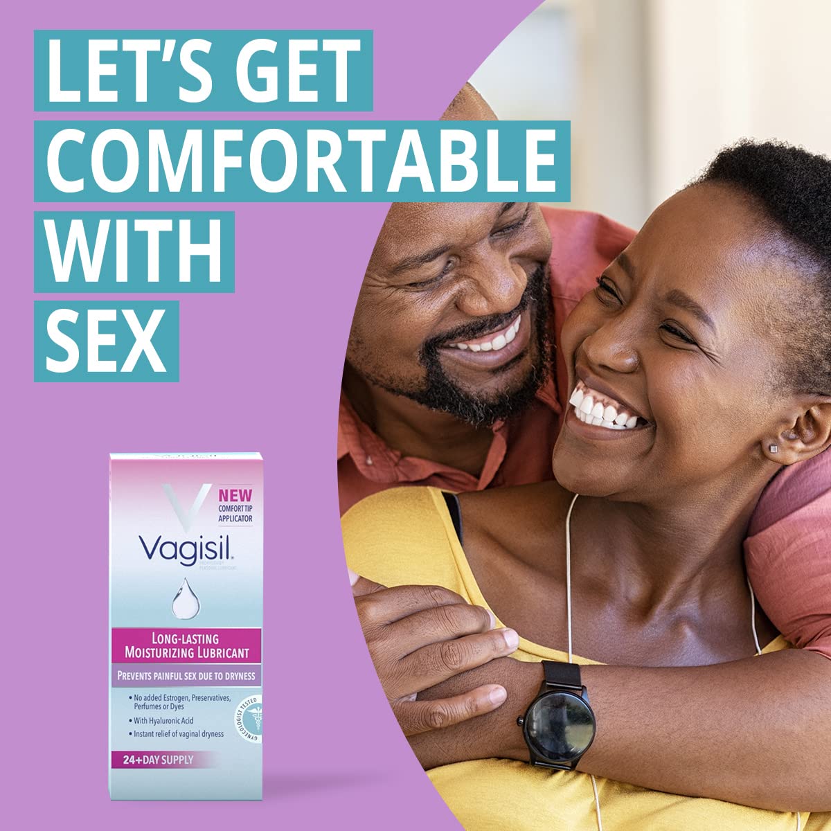 Vagisil Prohydrate Internal Vaginal Moisturizer, Gel & Lubricant for Women, Gynecologist Tested, 8 Count, Pack of 3 (24 Total Applicators) - dailyvitalstore