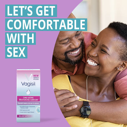 Vagisil Prohydrate Internal Vaginal Moisturizer, Gel & Lubricant for Women, Gynecologist Tested, 8 Count, Pack of 3 (24 Total Applicators) - dailyvitalstore