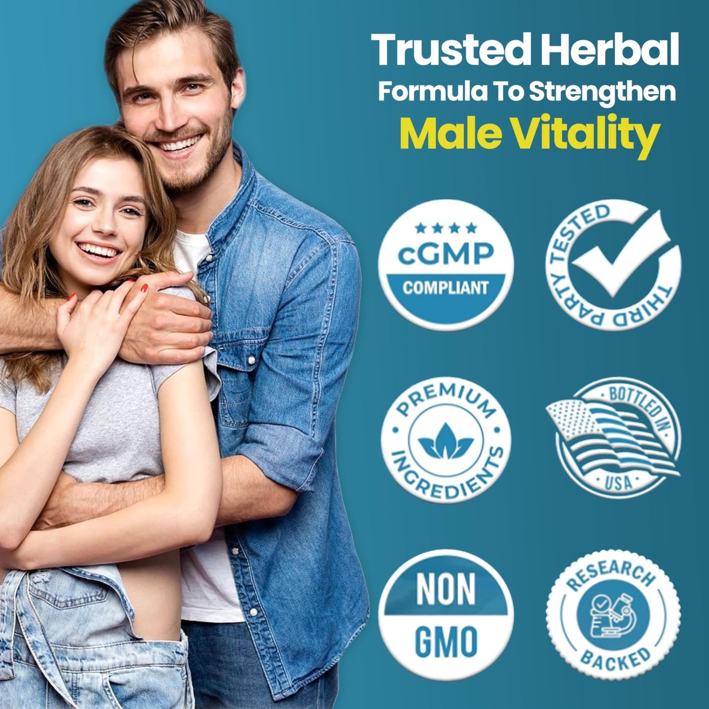 VALKNORX Male Enhancing Supplement, Designed to be Fast Acting for Blood Flow to Gain Length & Girth + Stamina, Maca, Epimedium, and Other Natural Ingredients, 3rd Party Tested Supplement 60 Tablets - dailyvitalstore