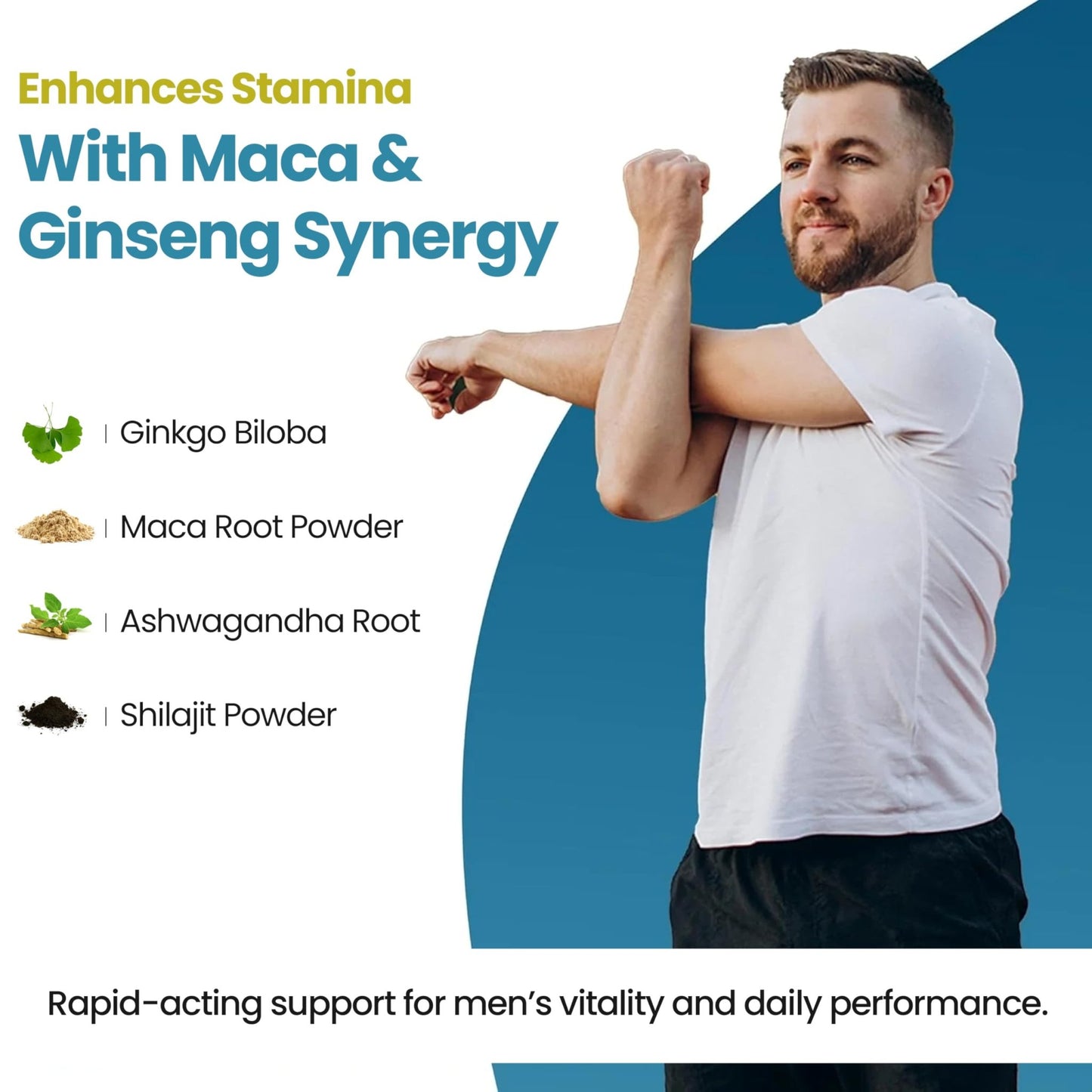 VALKNORX Male Enhancing Supplement, Designed to be Fast Acting for Blood Flow to Gain Length & Girth + Stamina, Maca, Epimedium, and Other Natural Ingredients, 3rd Party Tested Supplement 60 Tablets - dailyvitalstore