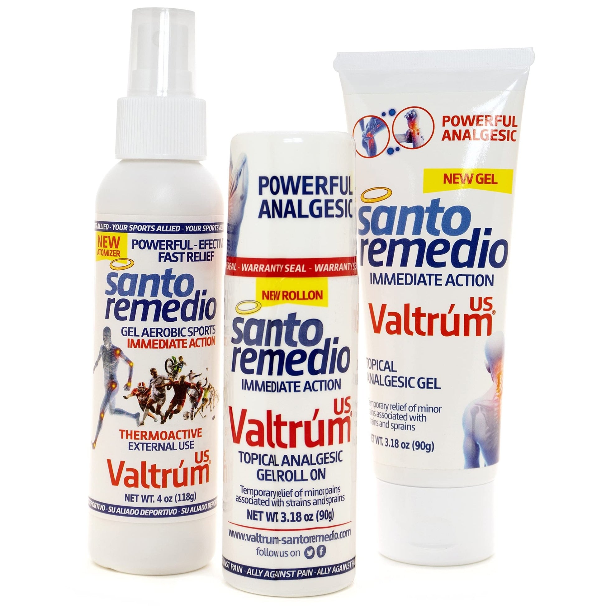 Valtrum Fast and Effective Relief. The only Natural Components Gel for External use with Powerful Action, Whose Effects are perceived Within 40 Seconds of Being Used. - dailyvitalstore