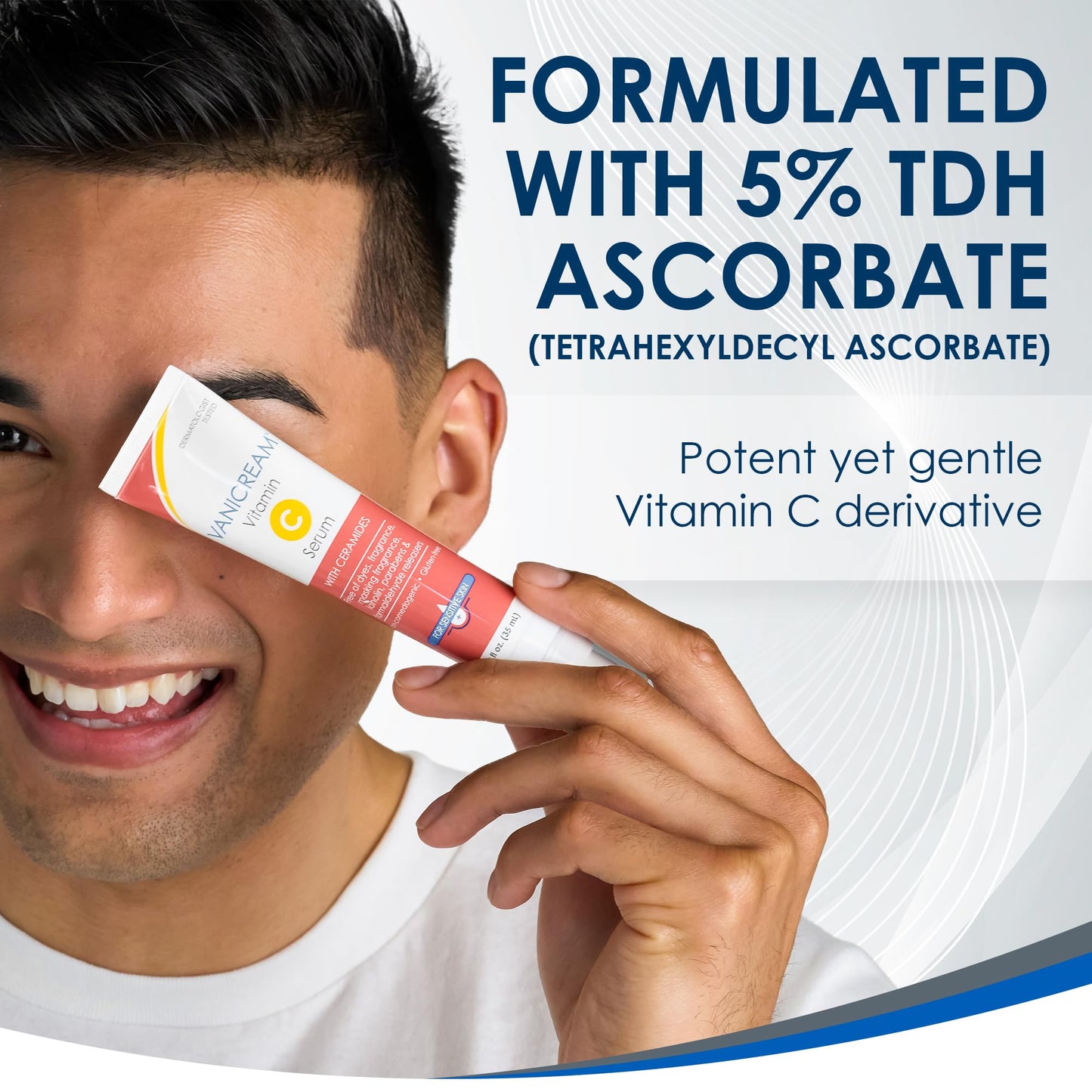 Vanicream Vitamin C Serum, 1.2 Fl Oz, Formulated without Common Irritants for Sensitive Skin, Milky and Lightweight Brightening Serum, Hydrates & Boosts Glow, - dailyvitalstore
