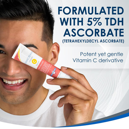 Vanicream Vitamin C Serum, 1.2 Fl Oz, Formulated without Common Irritants for Sensitive Skin, Milky and Lightweight Brightening Serum, Hydrates & Boosts Glow, - dailyvitalstore