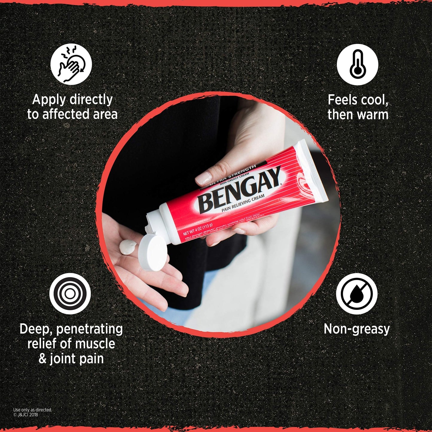 Vanishing Scent Bengay Relief Gel, Non-Greasy Topical Reliever with Cooling Menthol, 2 oz - dailyvitalstore