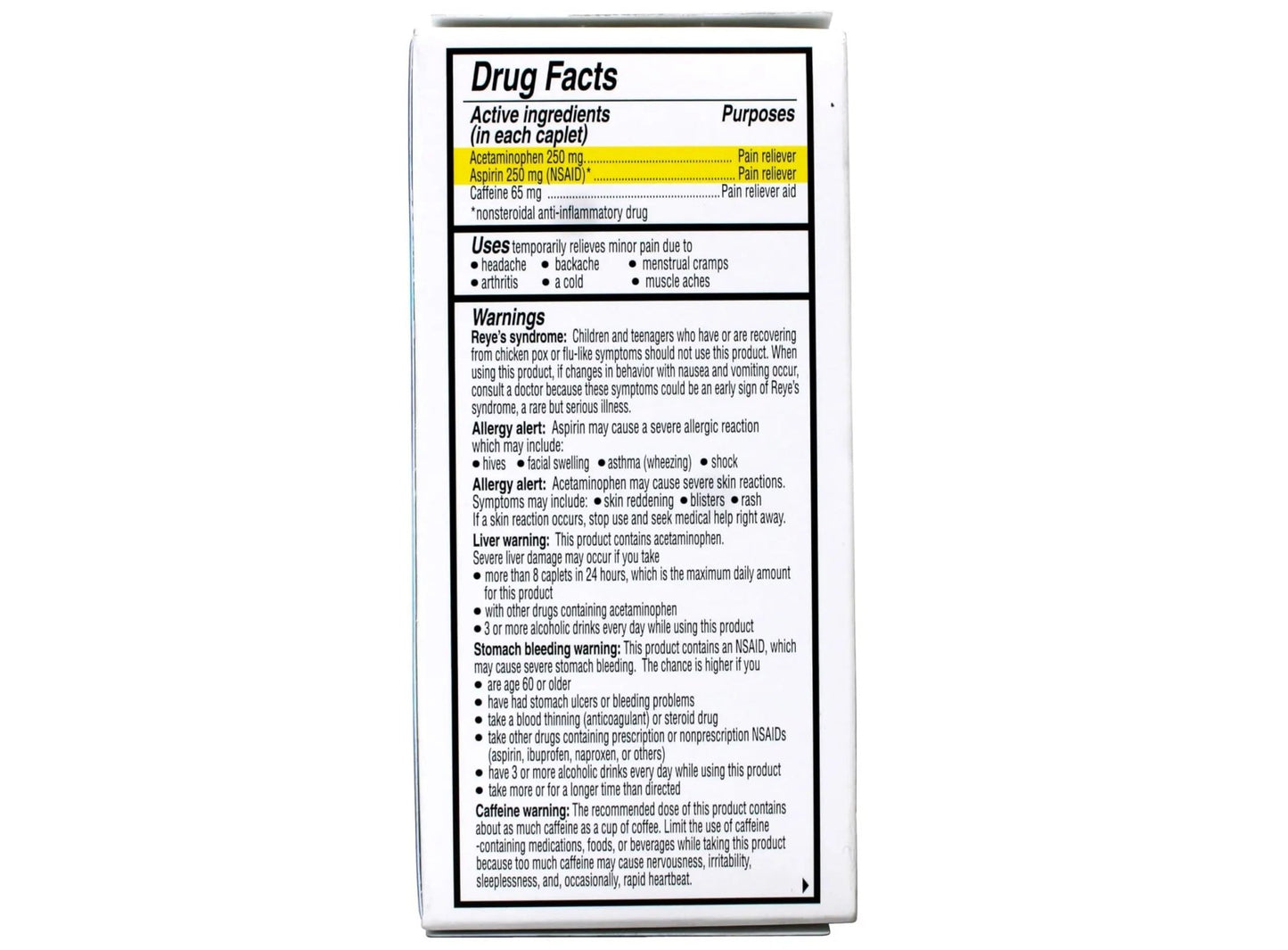 Vanquish Extra Strength Pain Reliever Caplets-100 ct. (Pack of 3) - dailyvitalstore