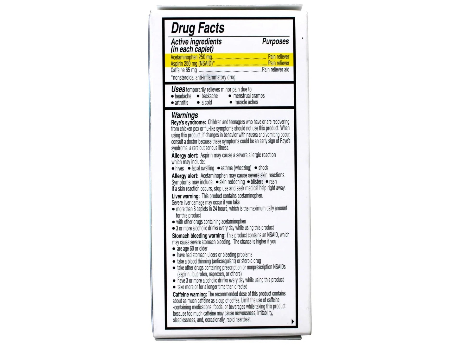 Vanquish Extra Strength Pain Reliever Caplets-100 ct. (Pack of 3) - dailyvitalstore