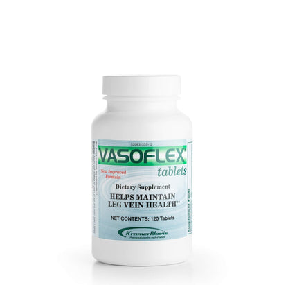 Vasoflex Vitamin C, Citrus Bioflavonoids Complex, Rutin, Hesperidin Complex, Witch Hazel Extract, Horse Chestnut Extract, Hawthorne Berry Extract Leg Vein Supplement Tablets, 120ct - dailyvitalstore