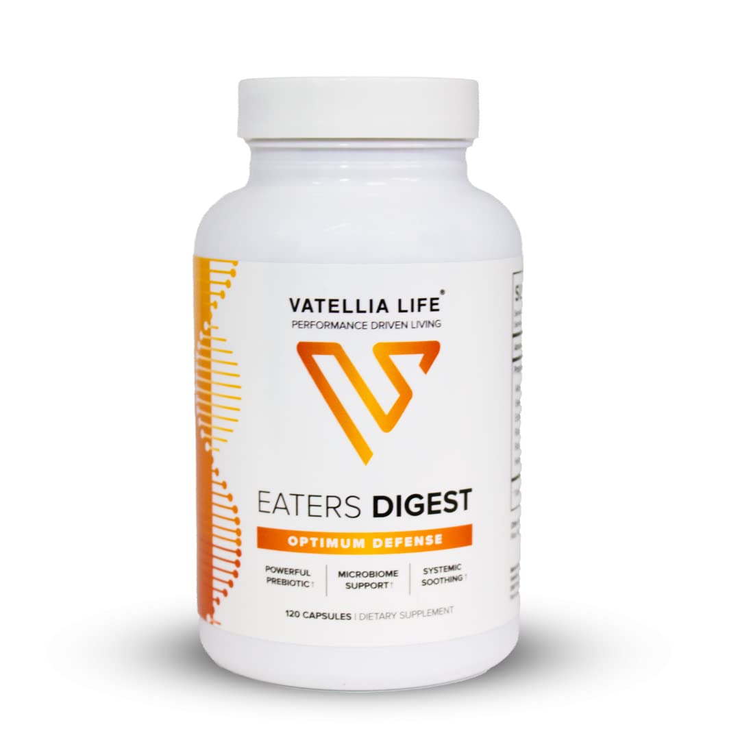 Vatellia Life New from Eaters Digest | Prebiotic | Probiotic | Digestive Support | Gut Soothing | Healthy Gut Lining | Max Nutrient Absorption - dailyvitalstore