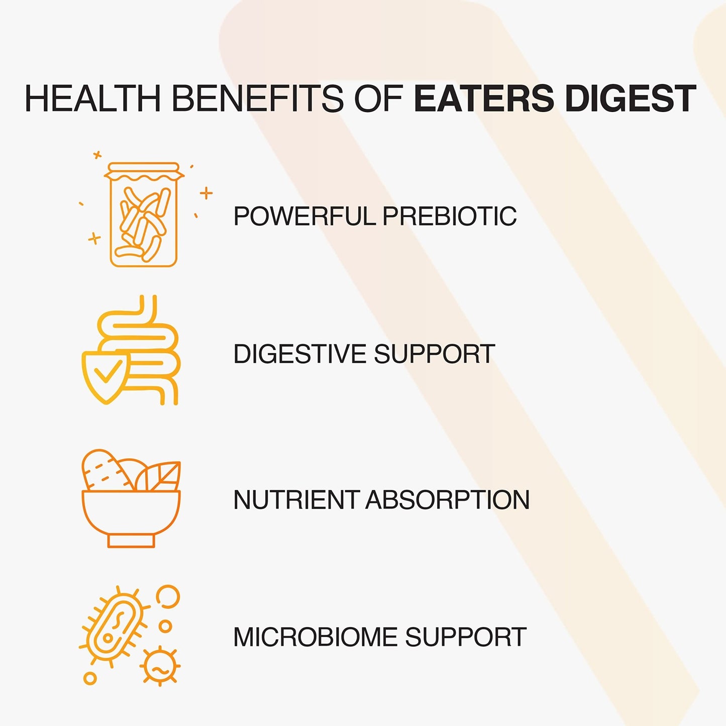 Vatellia Life New from Eaters Digest | Prebiotic | Probiotic | Digestive Support | Gut Soothing | Healthy Gut Lining | Max Nutrient Absorption - dailyvitalstore