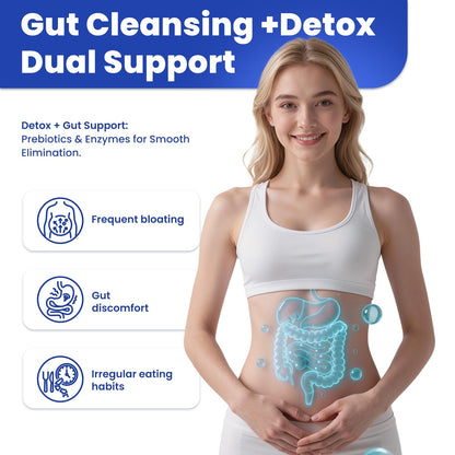 Vccvaa Metal Detox & Full Body Cleanse Pills - GI, Parasite & Zeolite Detox, Activated Charcoal, Bentonite Clay, 5 Billion CFU Women Probiotics, - dailyvitalstore