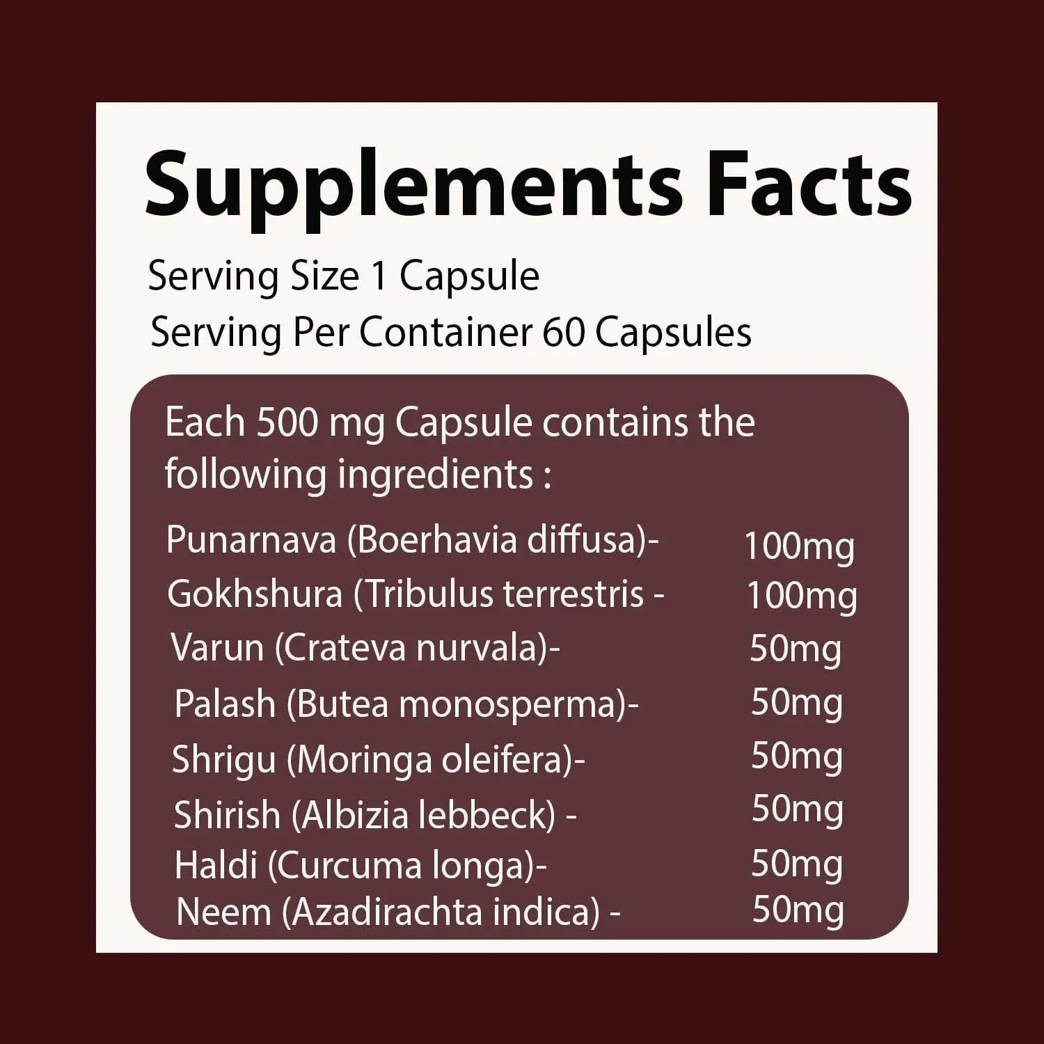 VEDIKROOTS UroEase | Ayurvedic Herbal Supplement for Kidney Health & Uric Acid Levels | Supports Urinary Tract Health | 60 Veg Capsules - dailyvitalstore