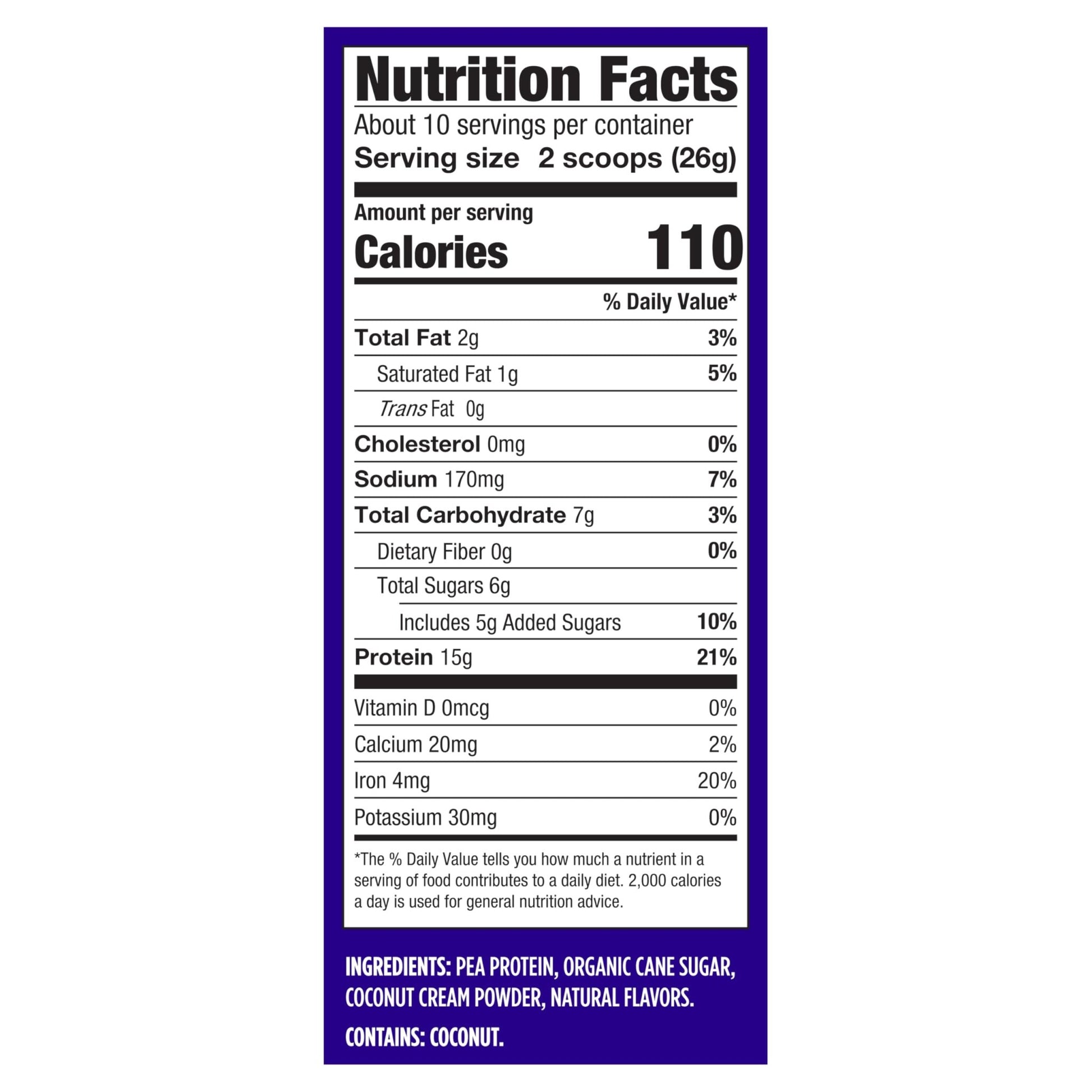 Vega Protein Made Simple Protein Powder, Vanilla - Stevia Free, Vegan, Plant Based, Healthy, Gluten Free, Pea Protein for Women and Men, 9.2 oz (Packaging May Vary) - dailyvitalstore