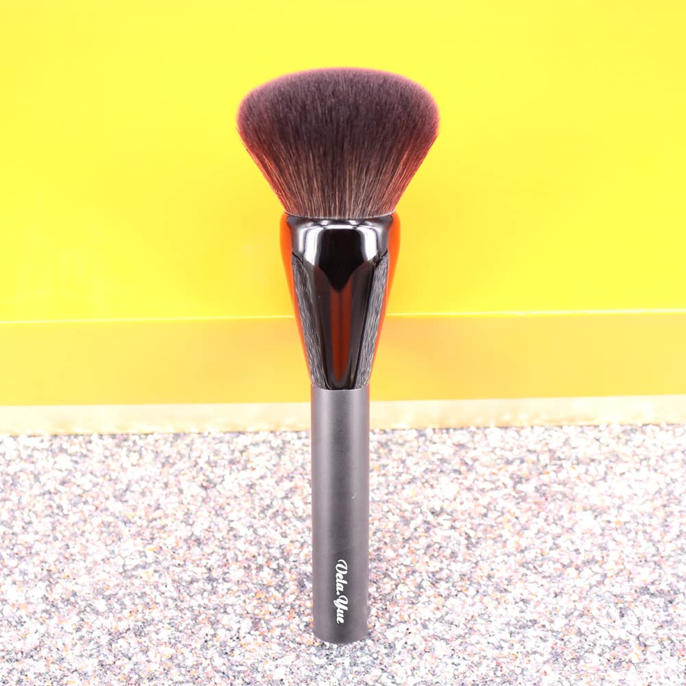Vela.Yue Large Powder Brush Soft Face Loose Mineral Foundation Blusher Bronzer Makeup Brush - dailyvitalstore