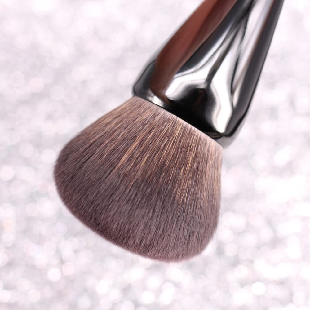 Vela.Yue Large Powder Brush Soft Face Loose Mineral Foundation Blusher Bronzer Makeup Brush - dailyvitalstore