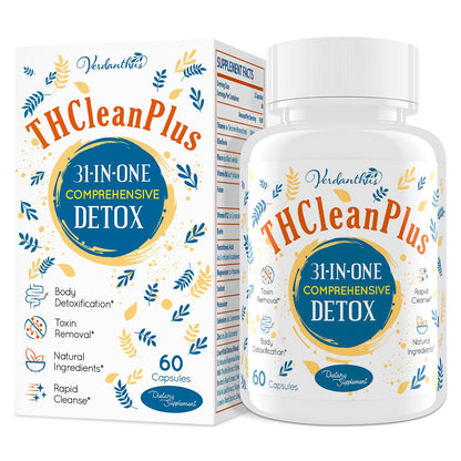 Verdanthus 31-in-ONE Detox and Liver Cleanser, Fast Detox, Full Body Detox, Toxins Cleaner for Liver, Kidney, Natural Herbal Formula - dailyvitalstore