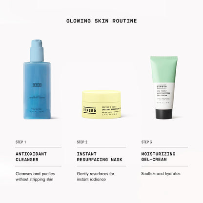 Versed Doctor’s Visit Instant Resurfacing Face Mask - AHA, BHA and Enzyme Exfoliating Mask Helps Reduce Hyperpigmentation - Smooth and Moisturize - dailyvitalstore