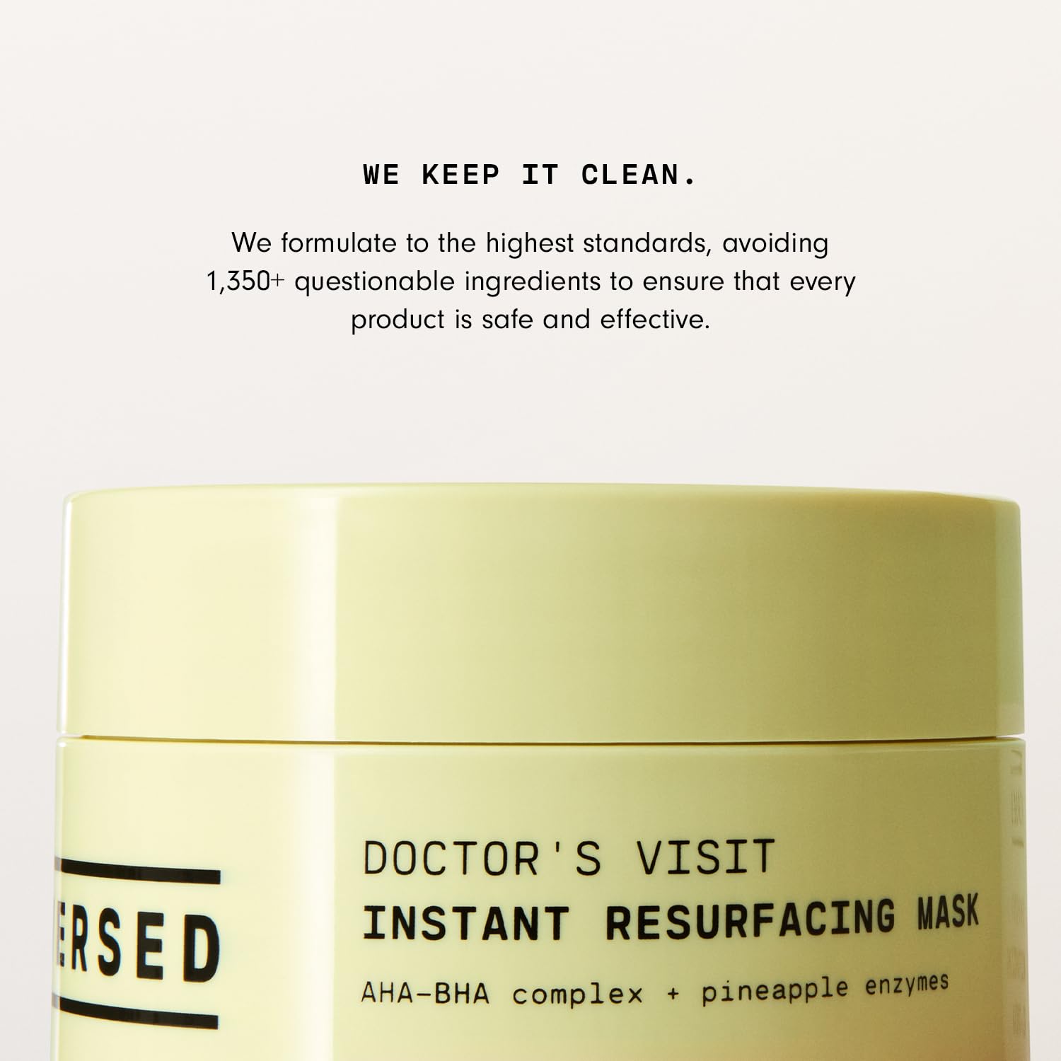 Versed Doctor’s Visit Instant Resurfacing Face Mask - AHA, BHA and Enzyme Exfoliating Mask Helps Reduce Hyperpigmentation - Smooth and Moisturize - dailyvitalstore