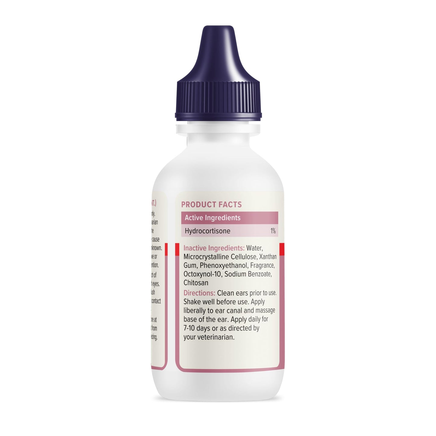 Vetnique Oticbliss Cat & Dog Ear Infection Treatment | Dog Ear Allergy Relief Drops, MicroSilver Yeast Infection Treatment for Dogs, Hydrocortisone for Itching, Redness Swelling (Ear Allergy Drops) - dailyvitalstore
