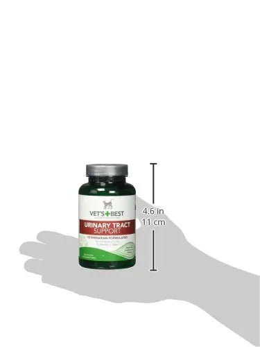 Vet's Best Cat Urinary Supplement, Urinary Tract Support Chewable for Cats, Supports A Healthy Urinary Tract in Cats, 60 Chewable Tablets - dailyvitalstore