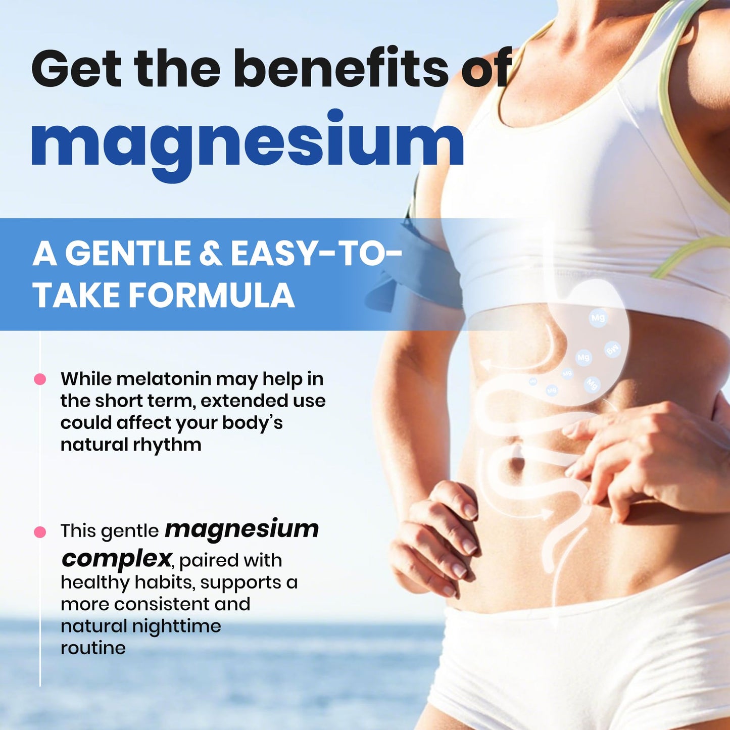 VEV DeepCalm Magnesium Complex for Women – 15-in-1 Glycinate & Citrate Capsules with Ashwagandha & L-Theanine – 120 Vegan Capsules - dailyvitalstore