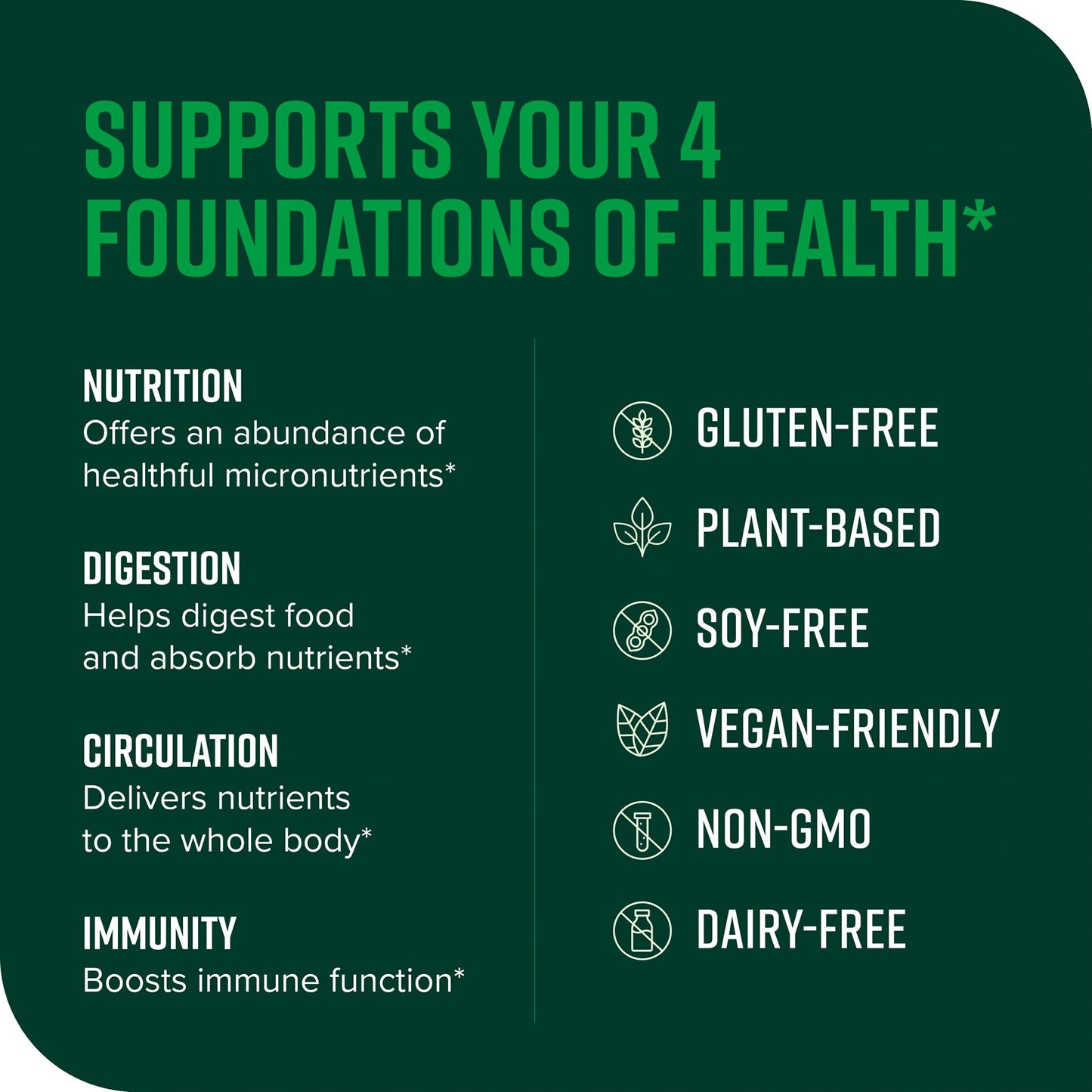 Vibrant Health, Green Vibrance, Vegan Superfood Powder, Boost Energy, 60 Servings - dailyvitalstore