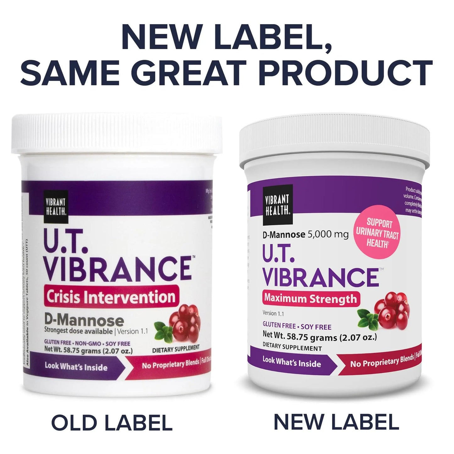 Vibrant Health, U.T. Vibrance Powder, Crisis Intervention for Urinary Tract Health, 10 Servings - dailyvitalstore