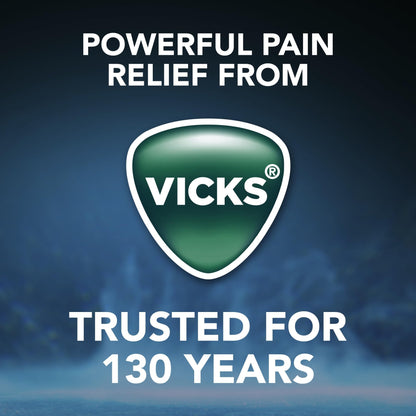 Vicks VapoFreeze Menthol Pain Relieving Spray 3oz, for Muscles & Joint Pain Associated with Arthritis, Simple Backaches, Strains, Sprains, Bruises, Vicks Vapors, Penetrating Formula - dailyvitalstore