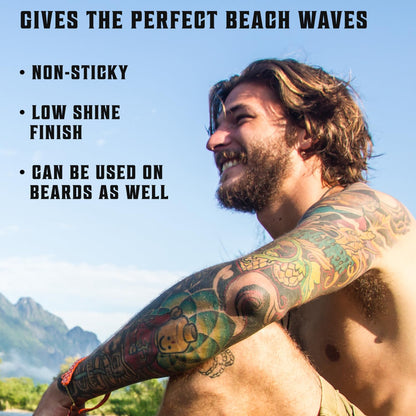 Viking Revolution Sea Salt Spray for Men - Hair Texturizing Spray with Kelp, Aloe Vera and Red Algae Extract - Surf Sprays to Add Volume - dailyvitalstore