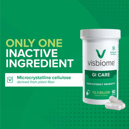 Visbiome® GI Care - High Potency Probiotic - 112.5 Billion CFU Live Probiotics, Original De Simone Formulation - dailyvitalstore