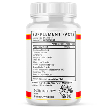 Vismax Revive Capsules, Official VismaxRevive Vision Support Supplement with All Natural Ingredients, Advanced Eye Health Formula and Vision Vitamin Supporting Wellness Naturally (60 Capsules) - dailyvitalstore