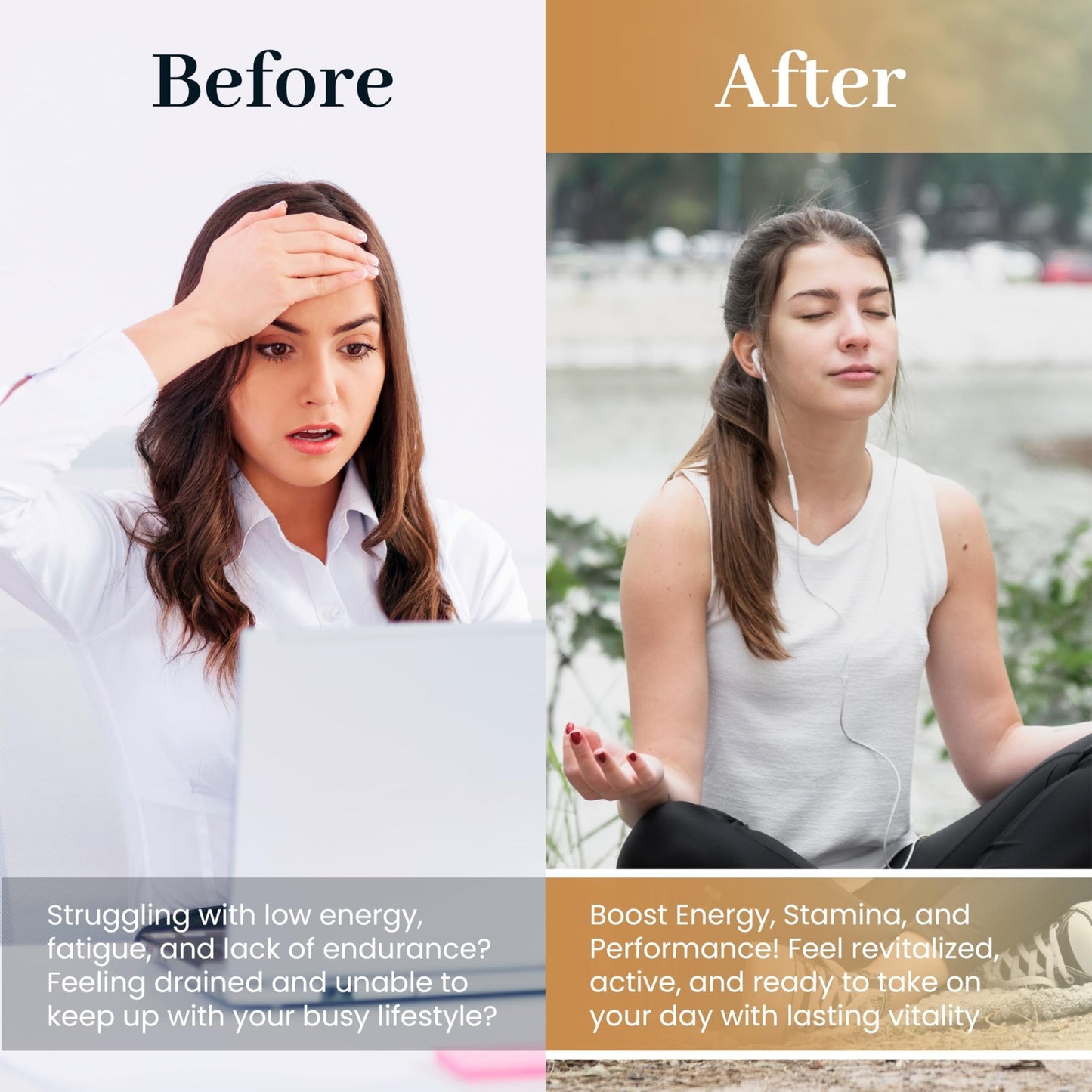Vita Green Stress Support Supplement - Calm, Balance and Restful Nights - Promotes Relaxation and Emotional Wellness - Natural Formula to Unwind and Stay Centered - 90 Capsules - dailyvitalstore