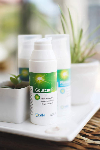 Vita Sciences GoutCare Soothing Cream for Occasional Discomfort. Intensive Soothing Cream - Fast-Acting Topical Application for Comfort Where and When You Need It Most. Safe & Effective - dailyvitalstore