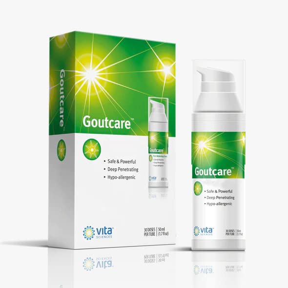 Vita Sciences GoutCare Soothing Cream for Occasional Discomfort. Intensive Soothing Cream - Fast-Acting Topical Application for Comfort Where and When You Need It Most. Safe & Effective - dailyvitalstore