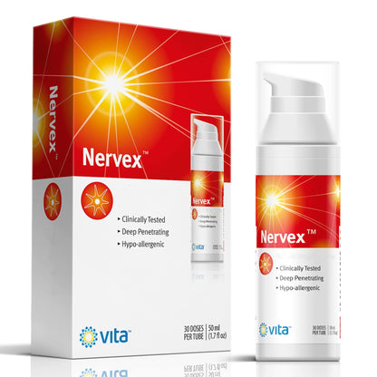 Vita Sciences Nervex Powerful Neuropathy Cream: Advanced Natural Relief for Peripheral Neuropathy, Fibromyalgia, and Fast Comfort Treatment for Feet, Hands, Legs, and Toes - dailyvitalstore