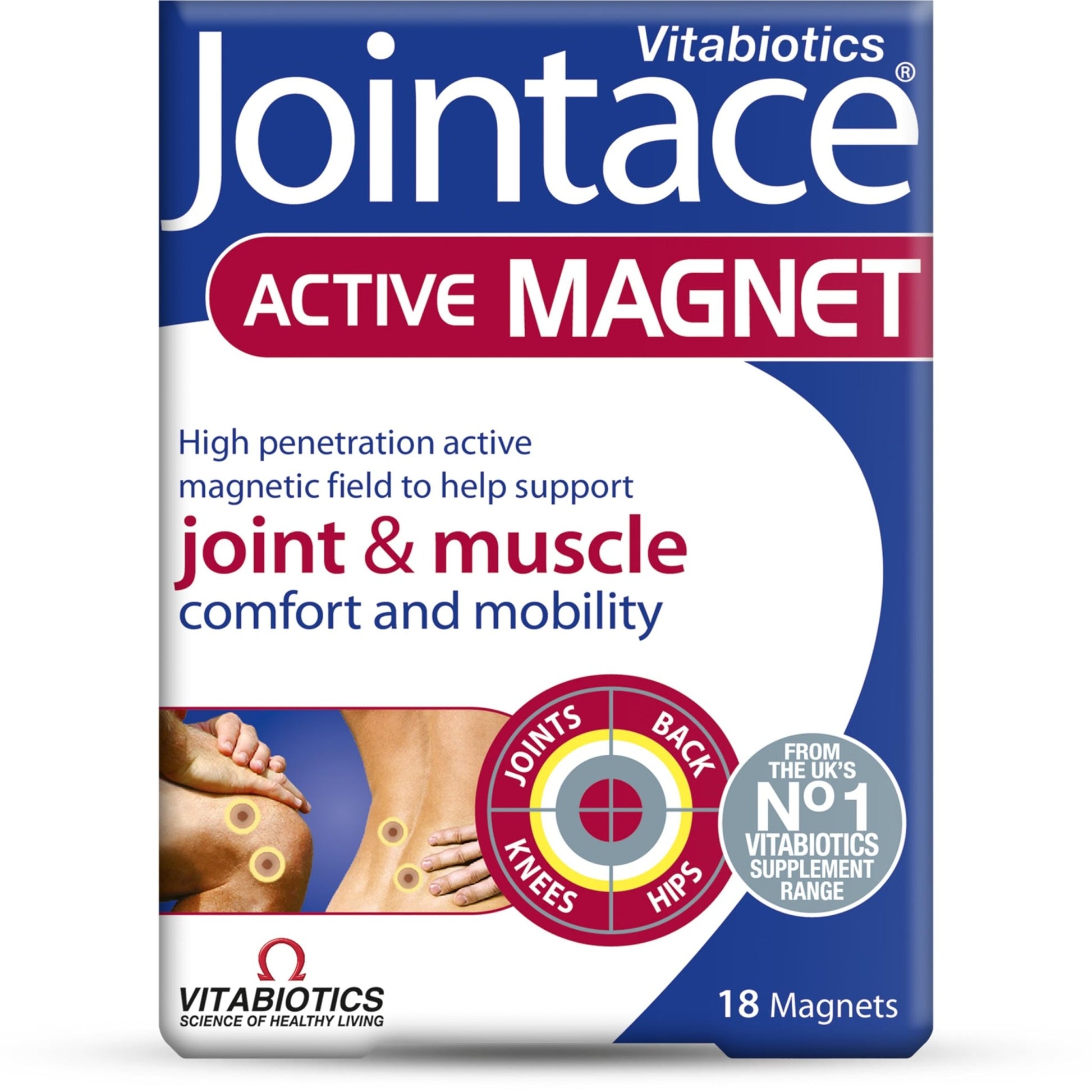 Vitabiotics Jointace Active Magnet - 18 Magnets - dailyvitalstore