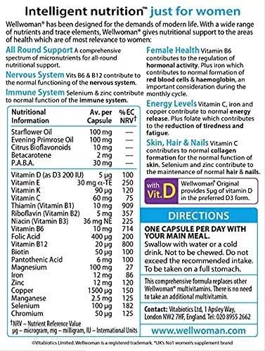 Vitabiotics Wellwoman Wellwoman 90 Tablets - dailyvitalstore