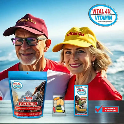 VITAL 4U® Vitamin - Premium Multivitamin for Men and Women | Supports Immune System, Energy, Heart Health - dailyvitalstore