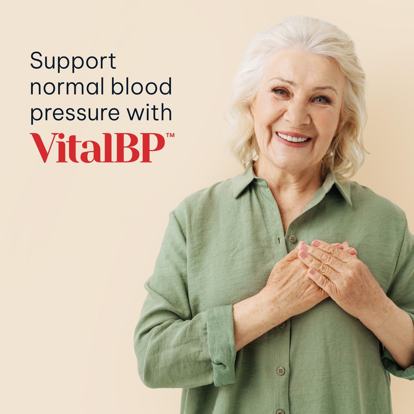 Vital BP - Support for Normal Blood Pressure - Supports Blood Flow & Arteries - with CoQ10, L-Citrulline, and K2 & D3-60 Capsules - dailyvitalstore