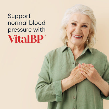 Vital BP - Support for Normal Blood Pressure - Supports Blood Flow & Arteries - with CoQ10, L-Citrulline, and K2 & D3-60 Capsules - dailyvitalstore