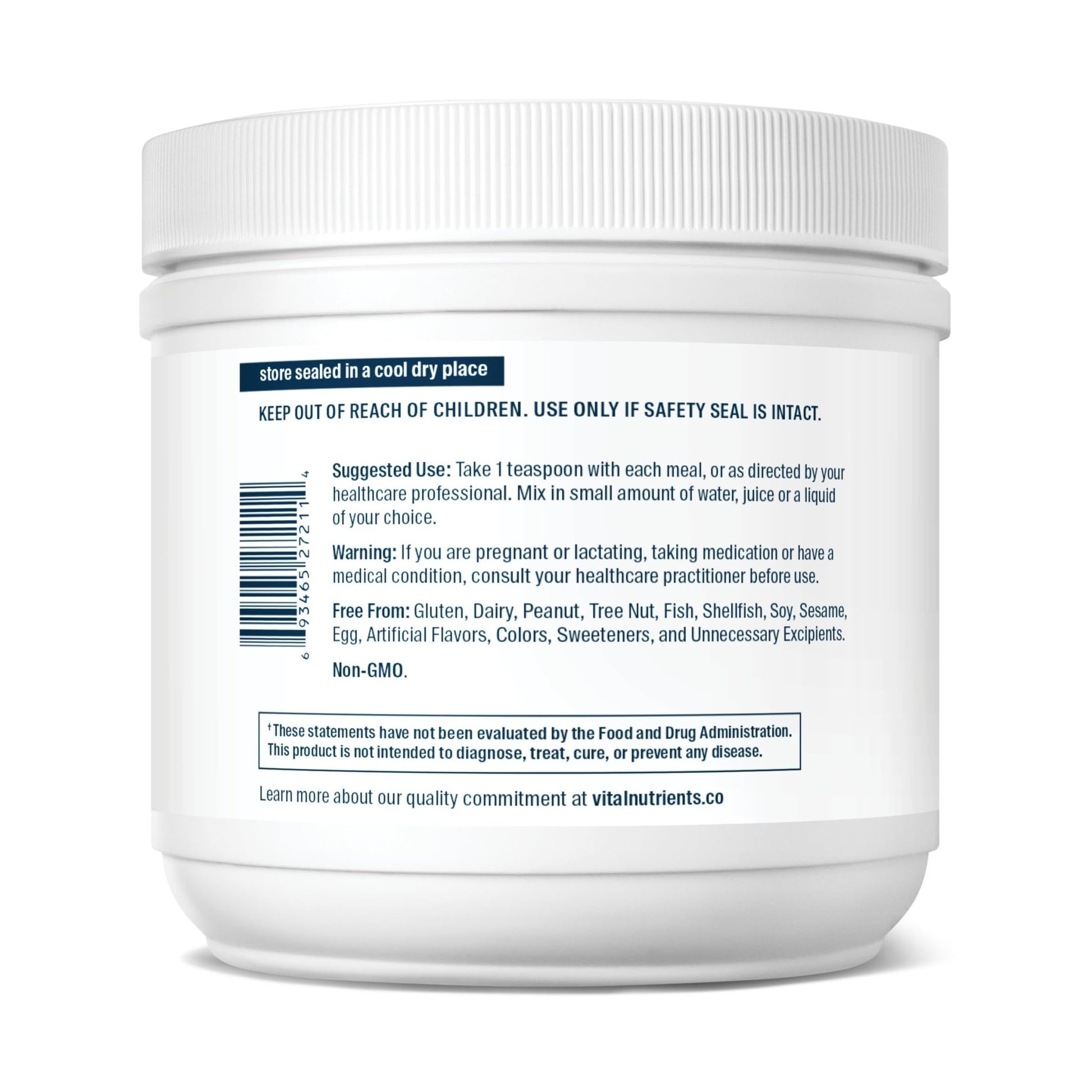 Vital Nutrients Digest Ease (Formerly Heartburn Tx) - Occasional Heartburn & Indigestion Relief - Supports Healthy GI Function & Helps Soothe GI Tract - Gluten, Dairy, Soy Free - Non-GMO - 50 Servings - dailyvitalstore
