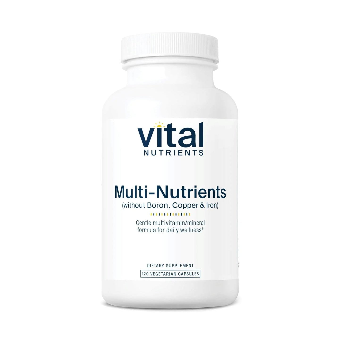 Vital Nutrients Multi-Nutrients 5 Ultra Antioxidant Formula | Boron, Copper, and Iron Free | Vegetarian Daily Multivitamin and Mineral - dailyvitalstore