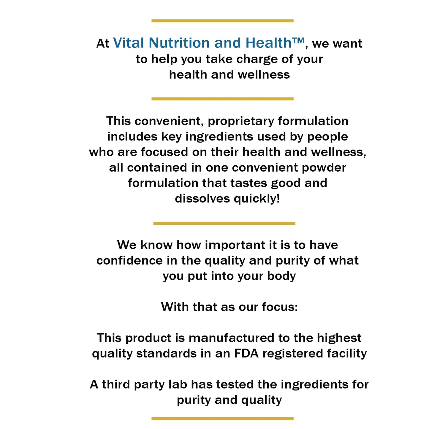 Vital Nutrition and Health All-in-One Powder: Protein, Collagen, Creatine, Resveratrol, Spermidine, Hyaluronic Acid, CoQ10 + Key Vitamins - dailyvitalstore