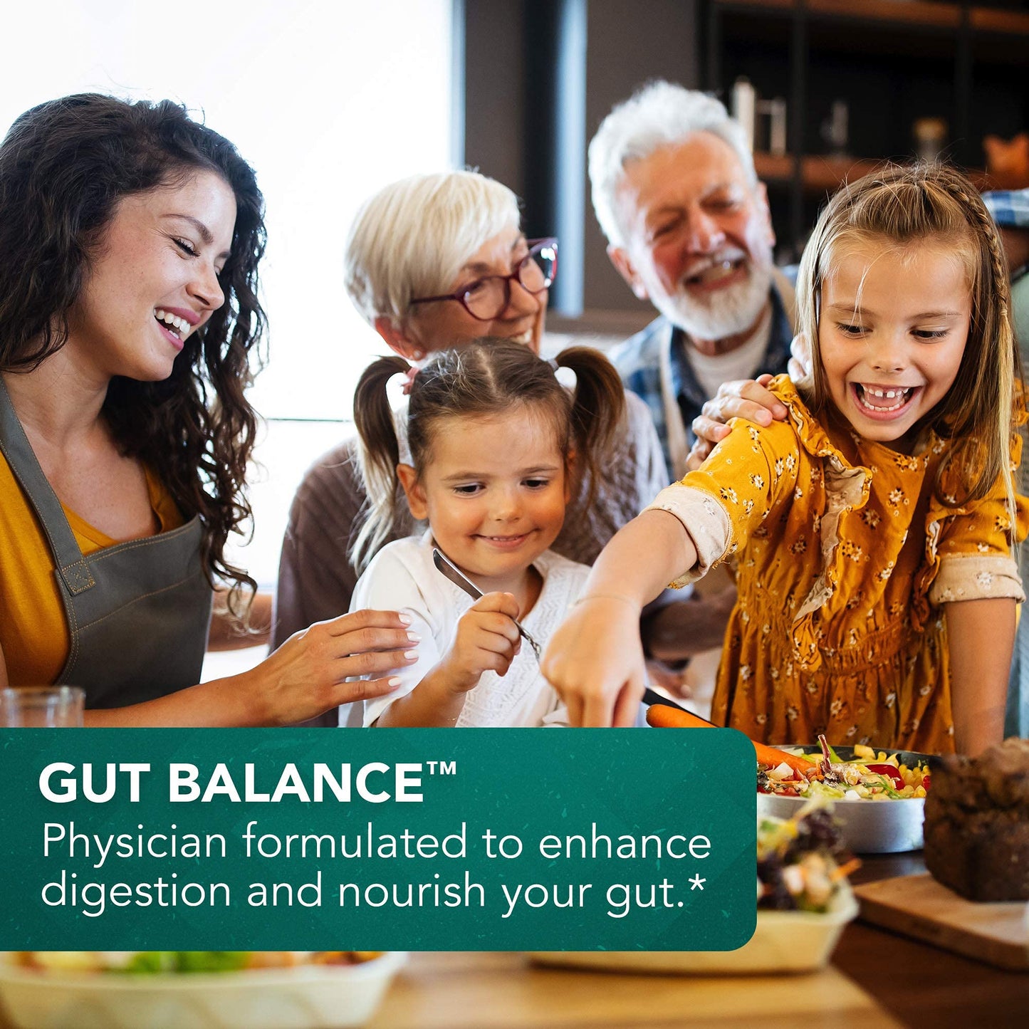 Vital Plan Gut Balance Supplement by Dr. Bill Rawls - Advanced Digestive Health Support Formula w/Clinical-Grade Slippery Elm Bark, Berberine & Dandelion Extract for Women & Men (180 Capsules) - dailyvitalstore