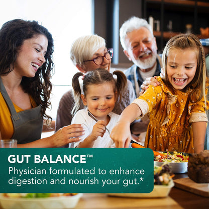 Vital Plan Gut Balance Supplement by Dr. Bill Rawls - Advanced Digestive Health Support Formula w/Clinical-Grade Slippery Elm Bark, Berberine & Dandelion Extract for Women & Men (180 Capsules) - dailyvitalstore