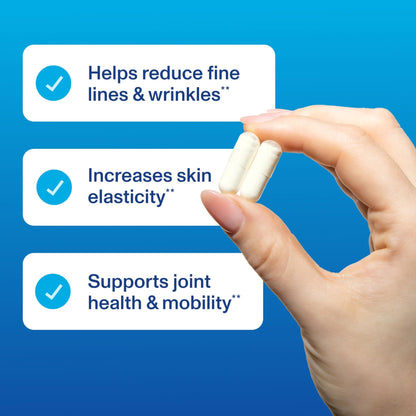 Vital Proteins® Enhanced Collagen Complex Capsules with BioCell Collagen® - Supports Skin Elasticity, Joint Health and Helps Reduce - dailyvitalstore