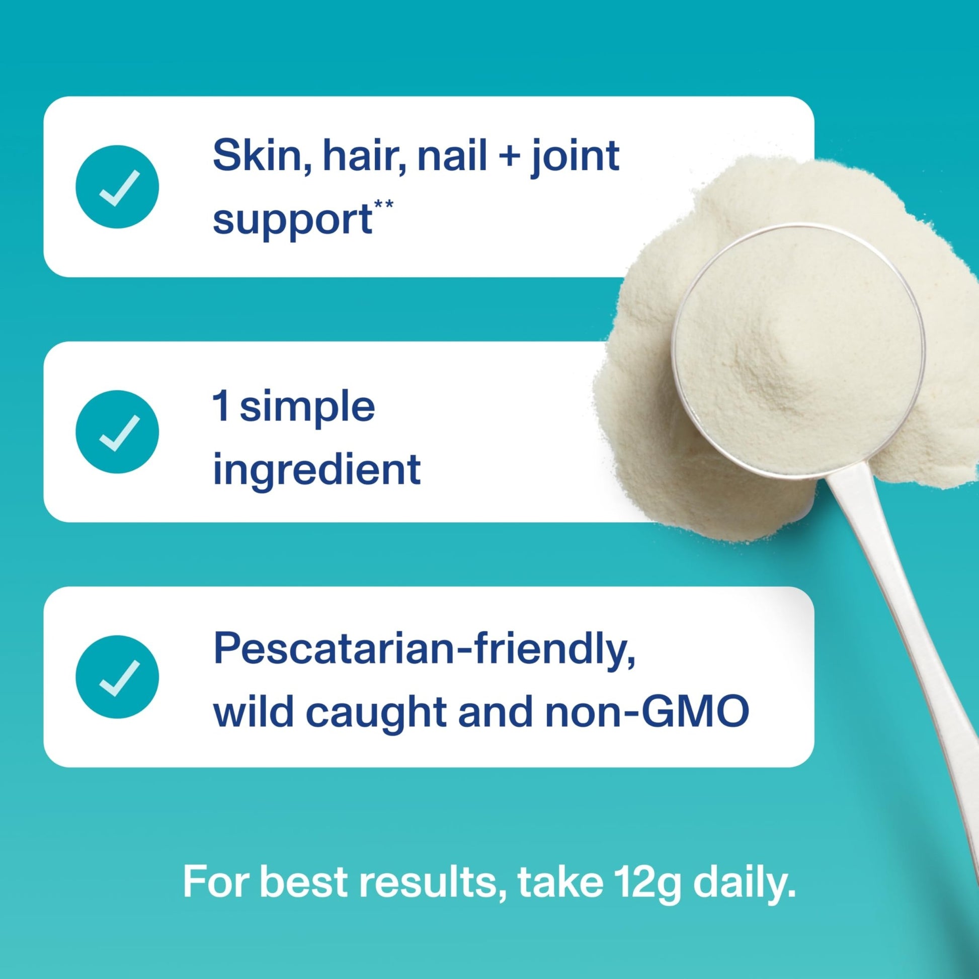 Vital Proteins Marine Collagen Peptides Powder Supplement for Skin Hair Nail Joint - Hydrolyzed Collagen - dailyvitalstore